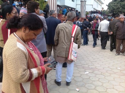 सशांकको कुरा आउँदा झ्याप्प बत्ती निभ्यो, संस्थापनको उम्मेद्वारी घोषणा हुँदा सानेपामा जे देखियो (फोटो फिचरसहित)