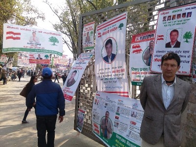 कांग्रेसले छपक्कै भृकुटीमण्डप (फोटो फिचर) 