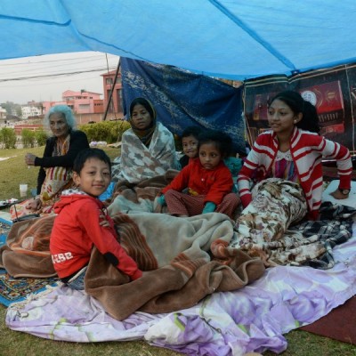 Quake Victims Of Nepal