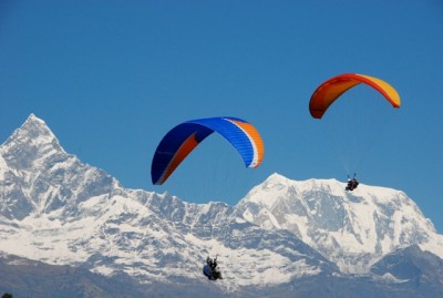 file photo of Pokhara Paraglind