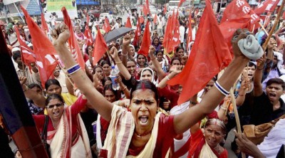 Indian Workers in Strike