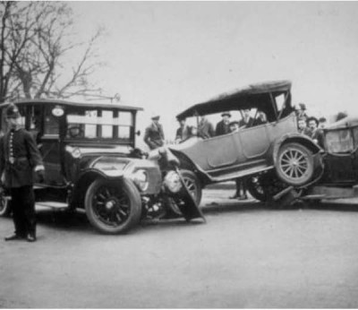the first car accident