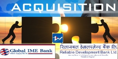 global ime bank and Reliable Dev. Bank