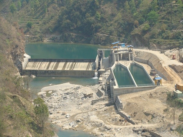 a hydro of Nepal