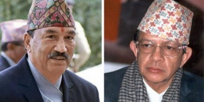 Kamal Thapa and Pashupati Samsher rana