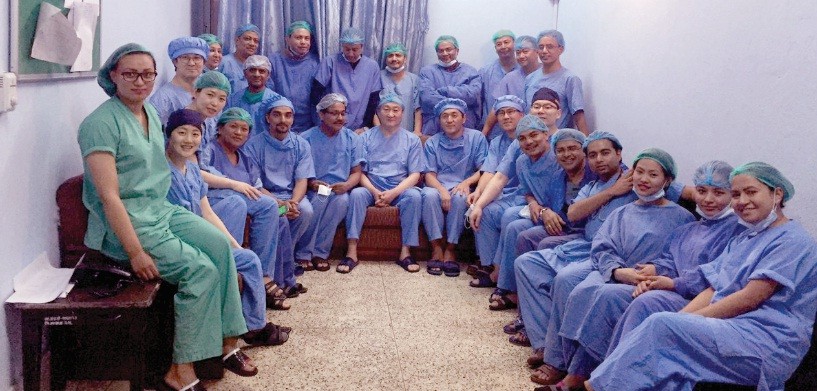 liver transplant team