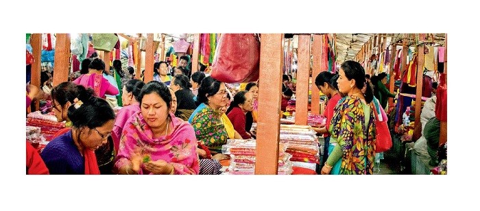 the women market in Manipur