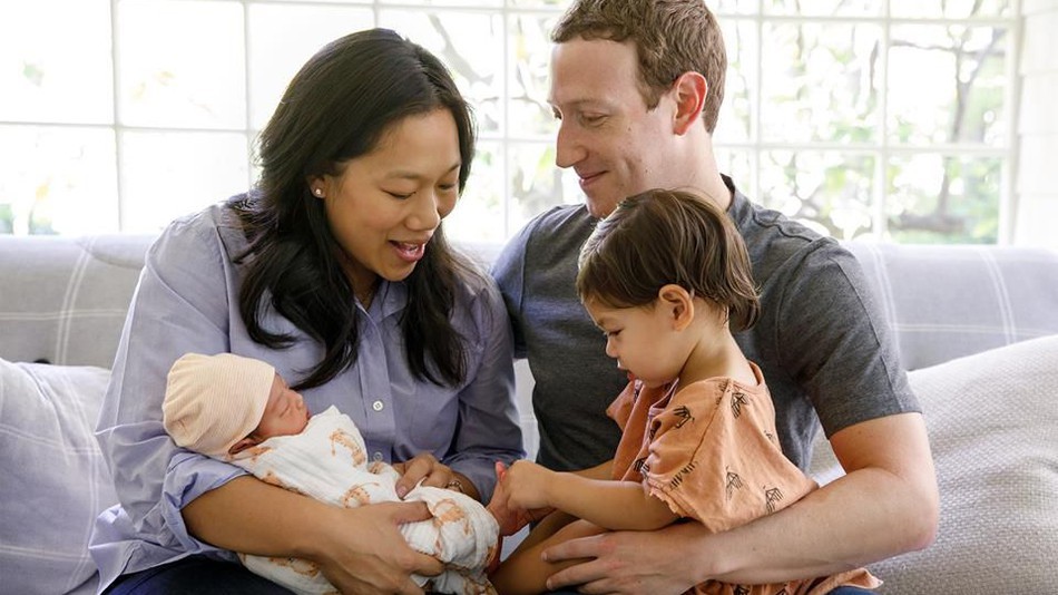 mark zuckerberg and his family