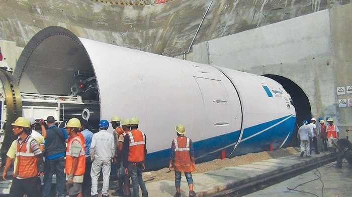 First Tunnel Boring Machine in Nepal