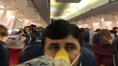 विमानभित्र यात्रुका नाक र कानबाट रगत बग्न थालेपछि...(भिडियोसहित)