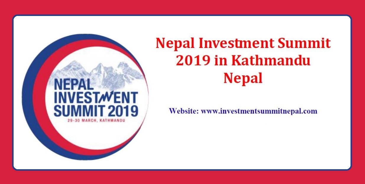 nepal investment summit 2019