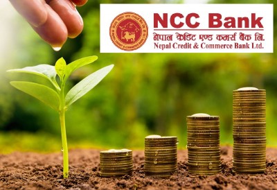 एनसीसी बैंकले १९% सम्म लाभांश बाँड्नसक्ने, ब्याज आम्दानीमा ९१% को छलाङ