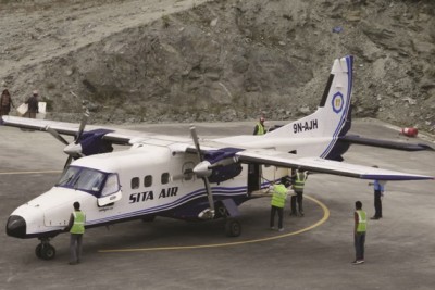 उडेको ३ मिनेटमै सीता एयरको एउटा इन्जिन फेल, सकुशल काठमाण्डौ अवतरण