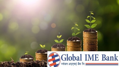 ग्लोबल आइएमई बैंकद्वारा खुद नाफामा ४०.५५% को छलाङ