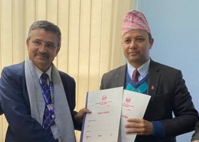 नेपाल टेलिकम र सडक विभागबीच सडक तथा दूरसञ्चार पूर्वाधार निर्माणमा सहकार्य गर्ने सम्झौता