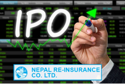 नेपाल पुनर्बीमा कम्पनीको रु. १.६० अर्बको आईपीओ चैत ४ गतेबाट बिक्री खुला गरिने