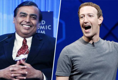 फेसबुकले किन्यो भारतीय कम्पनी रिलायन्स जियोको ९.९९% हिस्सा 