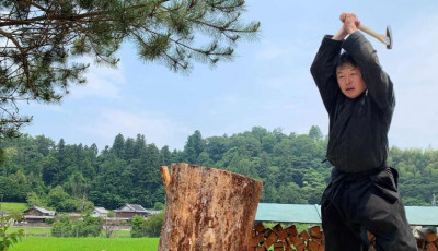 जापानका जिनिची बने निन्जा कलामा मास्टर्स गर्ने पहिलो व्यक्ति