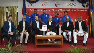 टोकियो ओलम्पिक प्रवर्द्धनका लागि दराज र नेपाल ओलम्पिक कमिटीको साझेदारी