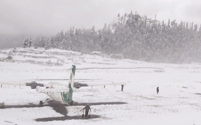 हिमपात र वर्षा देशभर जनजीवन प्रभावित, हवाई उडानहरु अवरुद्ध