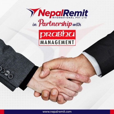 नेपाल रेमिट र प्रभु म्यानेजमेन्टबीच व्यावसायिक भुक्तानी सम्झौता
