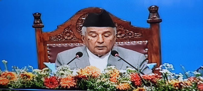 राष्ट्रपतिको स्वास्थ्यमा समस्या, सकसपूर्ण बन्यो नीति तथा कार्यक्रम प्रस्तुति